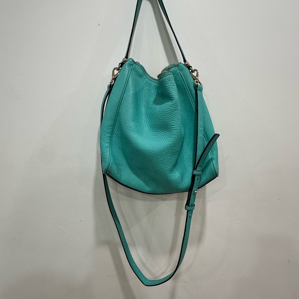 Kate Spade Aqua Shoulder Bag Hobo crossbody - Picture 9 of 16